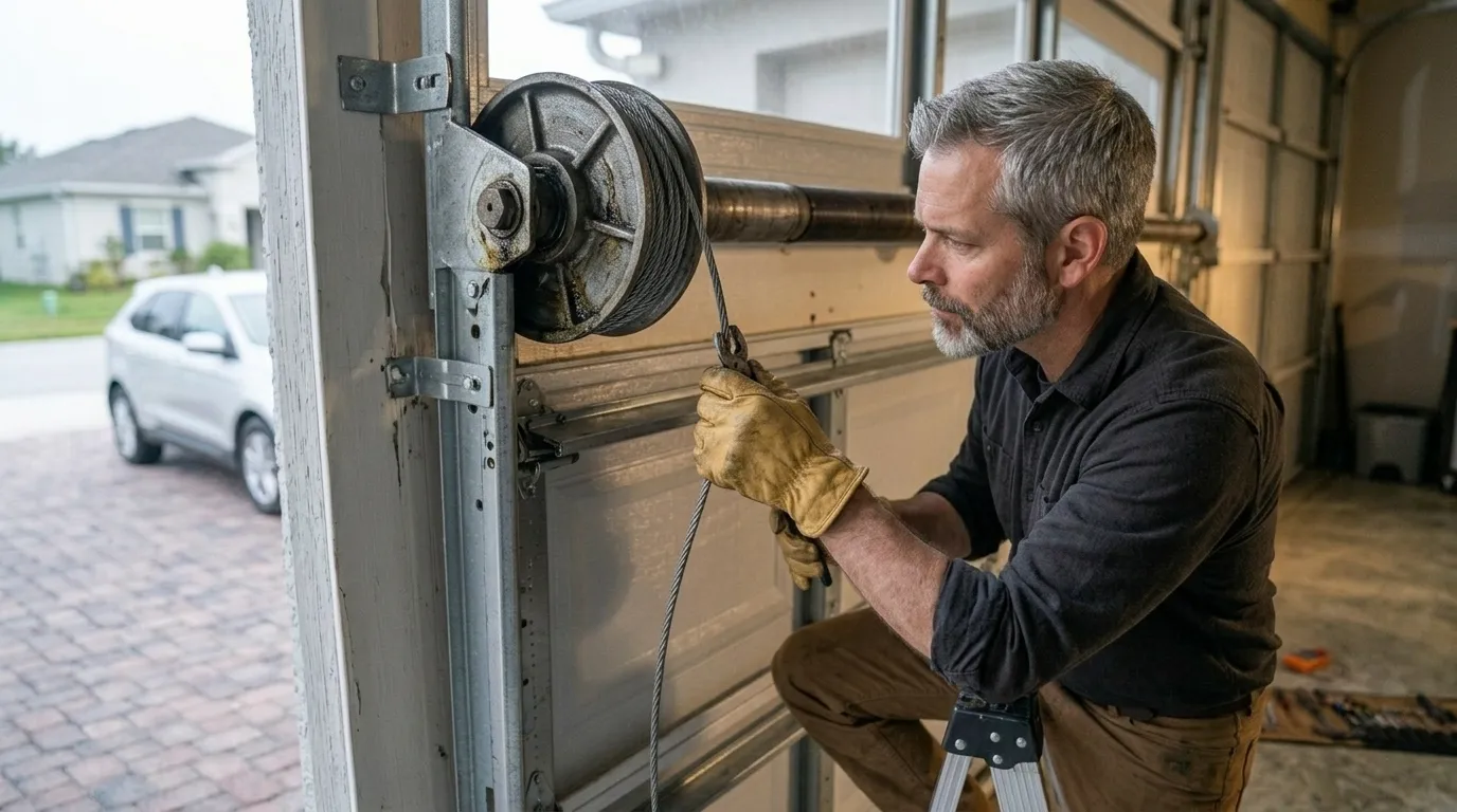 Same-day garage door service by Tempe Garage Door Pros in Tempe, AZ